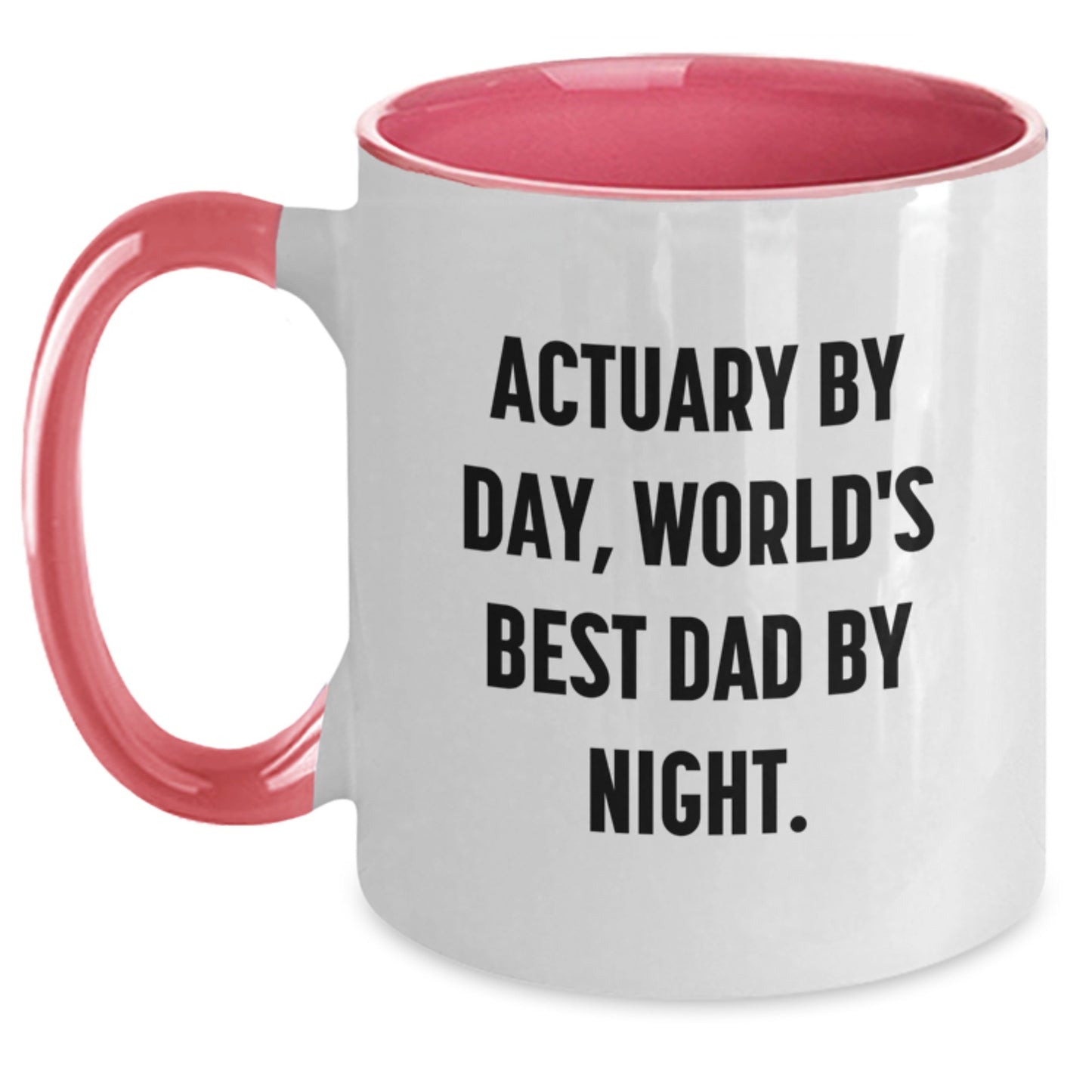 Actuary Gifts from Men Funny Two Tone Coffee Mugs for Valentine's Unique - Main