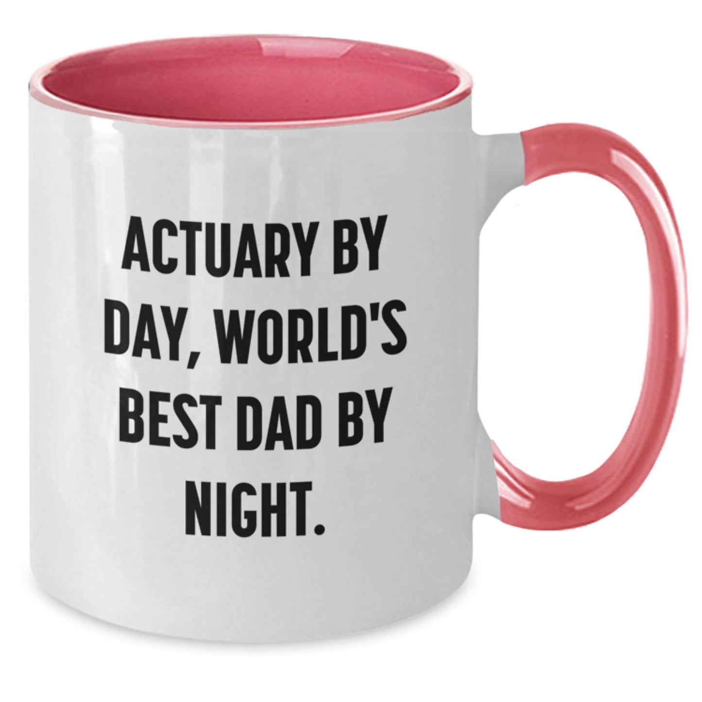 Actuary Gifts from Men Funny Two Tone Coffee Mugs for Valentine's Unique - Additional