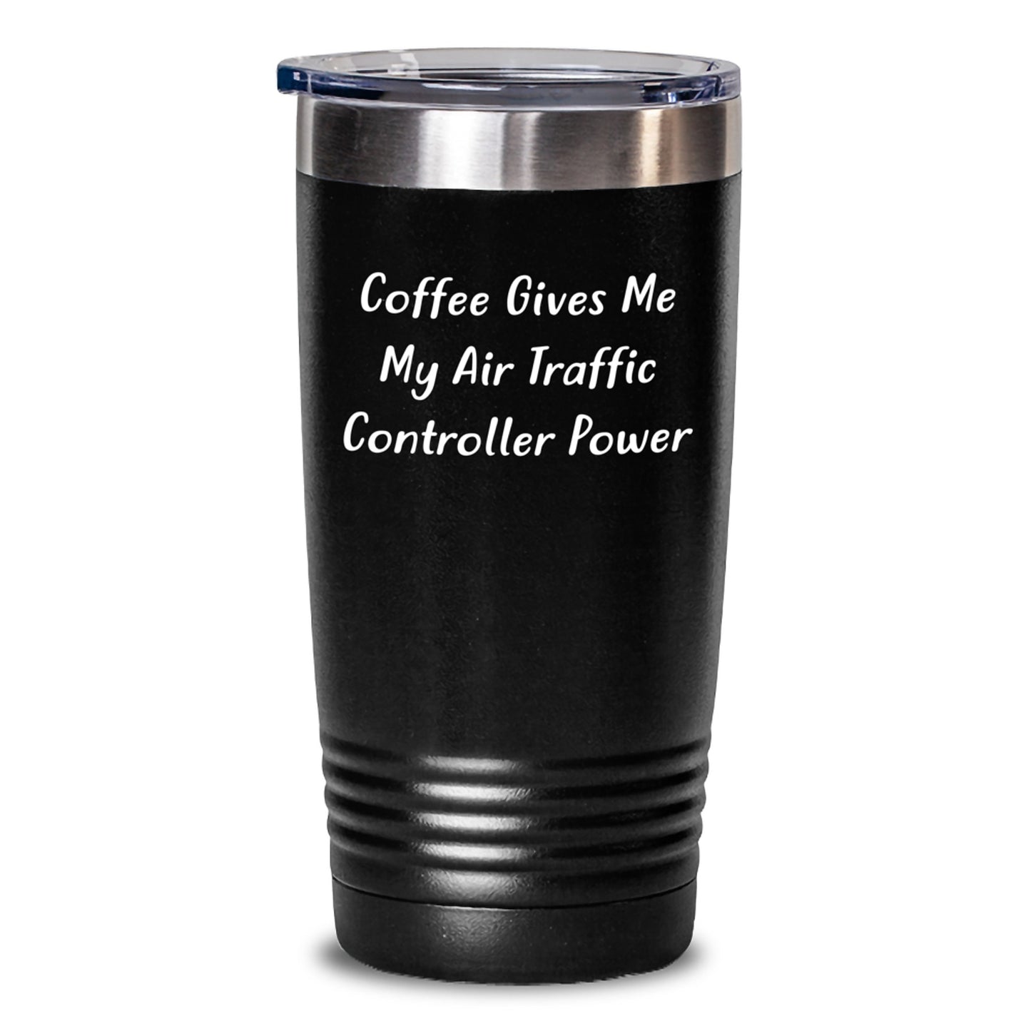Air Traffic Controller Gift Funny Quote Coffee Lover Valentine's Tumbler for Men - Main