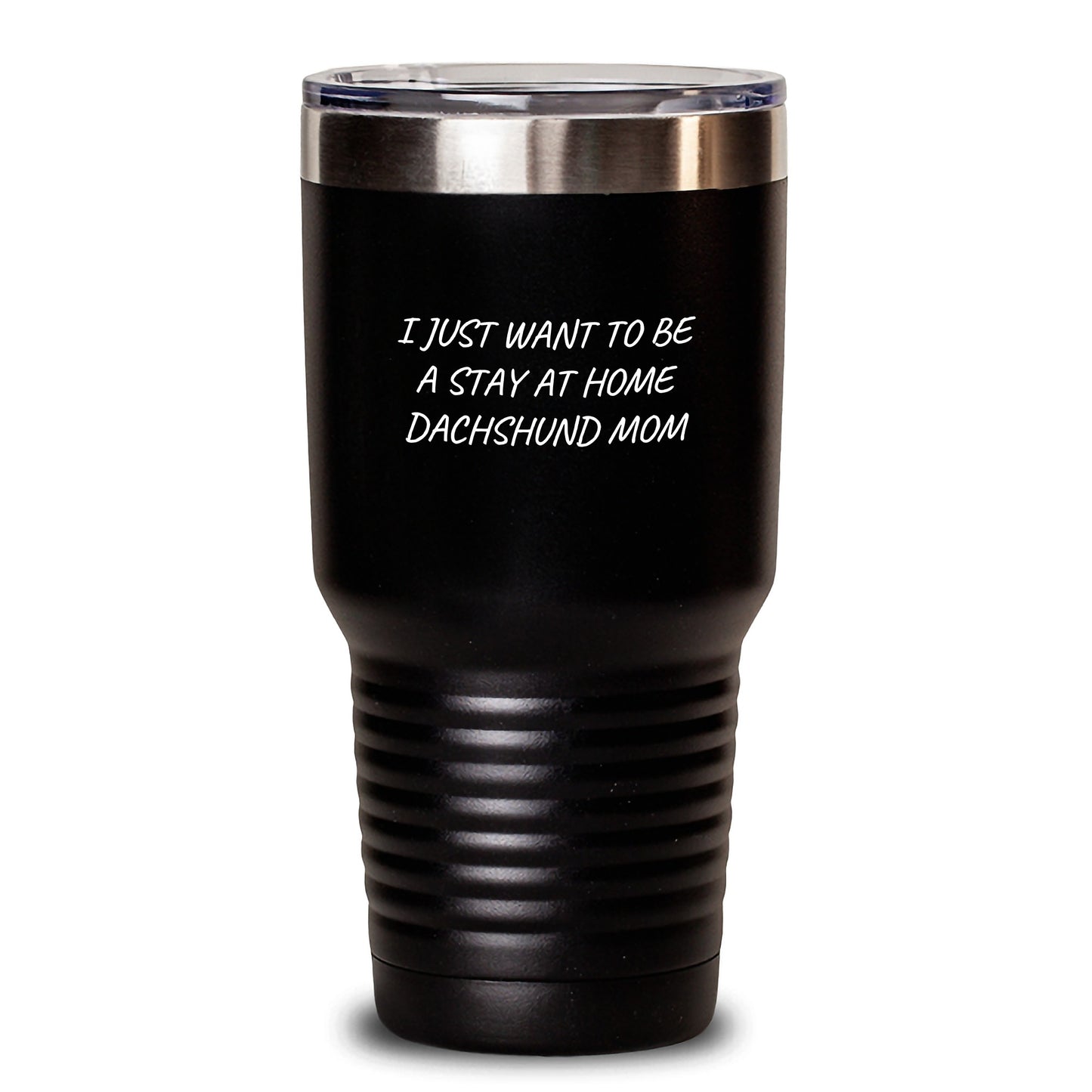 Funny Dachshund Dog Christmas Unique Gifts for Mom Dachshund Lovers Unique Tumbler, Gifts from Family Women to Stay at Home Dachshund Mom - Main