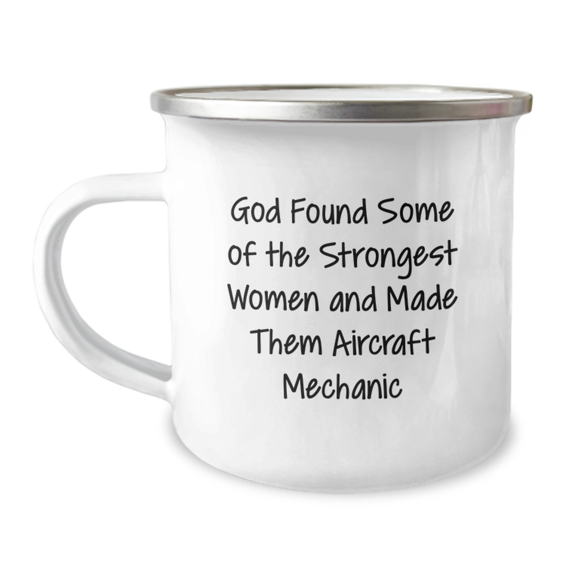 Aircraft Mechanic Gifts from Friends - Funny Quote for Aviation Enthusiast Men and Women on Valentine's Unique Ideas - Camping Mug for Him or Her - Image 1