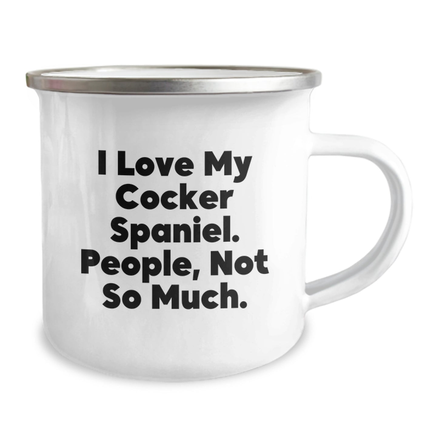 Cocker Spaniel Dog Lovers Funny Camping Mug Gifts from Family Friends for Cocker Spaniel Dog Enthusiasts, Cute Christmas Unique Gifts - Image 2