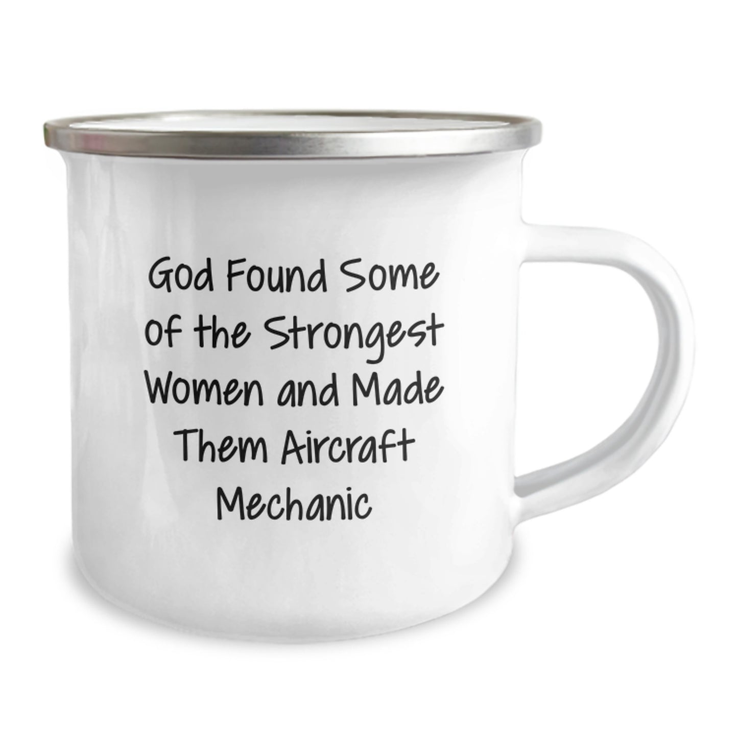 Aircraft Mechanic Gifts from Friends - Funny Quote for Aviation Enthusiast Men and Women on Valentine's Unique Ideas - Camping Mug for Him or Her - Image 2