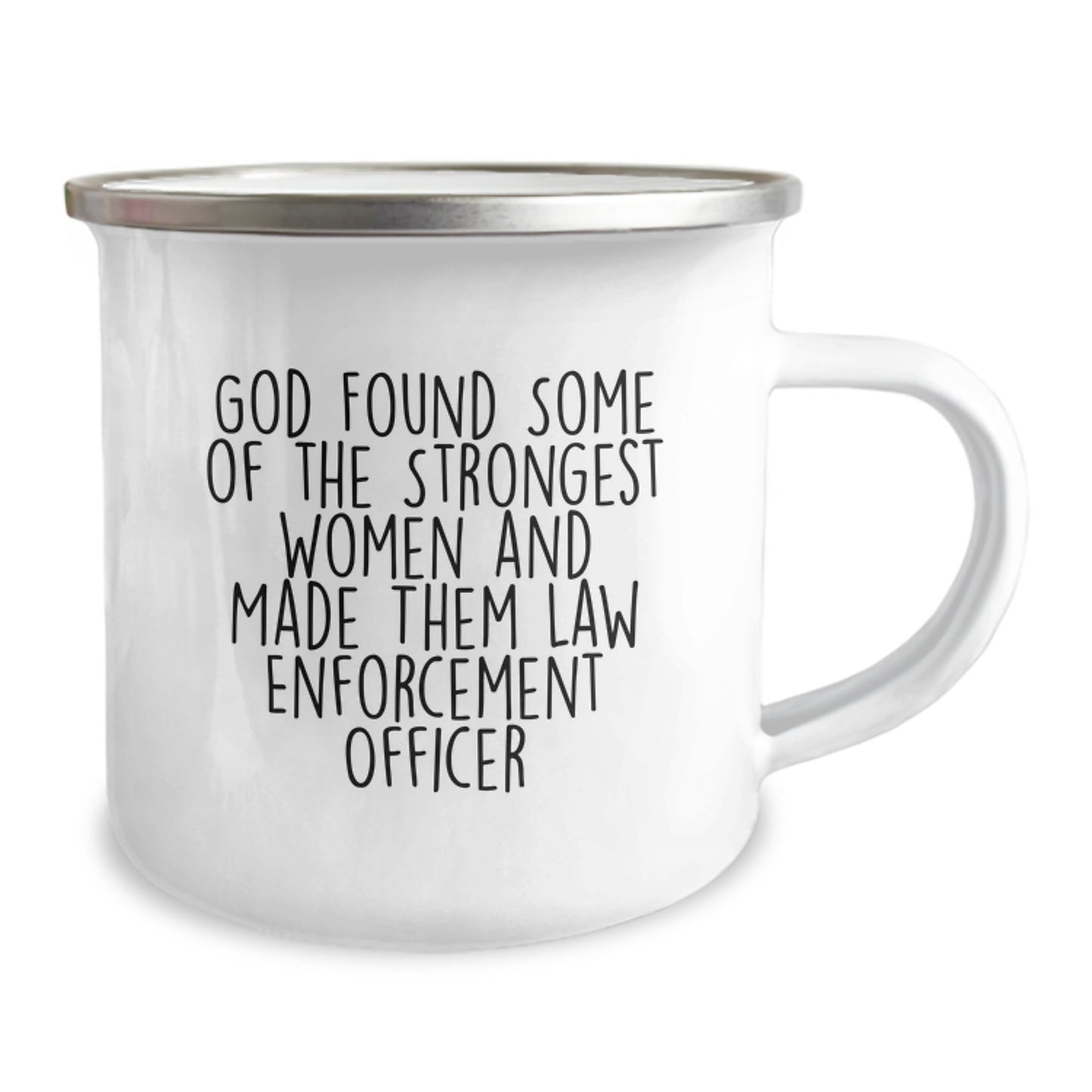Funny Law Enforcement Officer Gifts from Men, Women, Friends, Coworkers to Law Enforcement Officer, Men, Women, Friends, Coworkers, Law Enforcement Officer Camping Mug for Valentine's Unique Gifts - Image 2