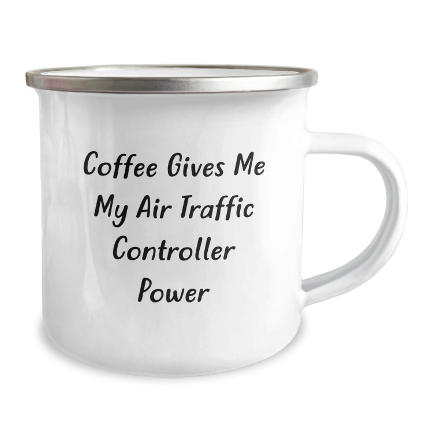 Air Traffic Controller Funny Quote Gifts from Friends for Valentine's Unique Camping Mug - Image 2