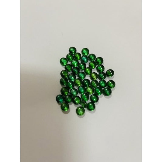 8mm Green Emerald Thai Amulet Collectible, Wat Ceremony Edition
