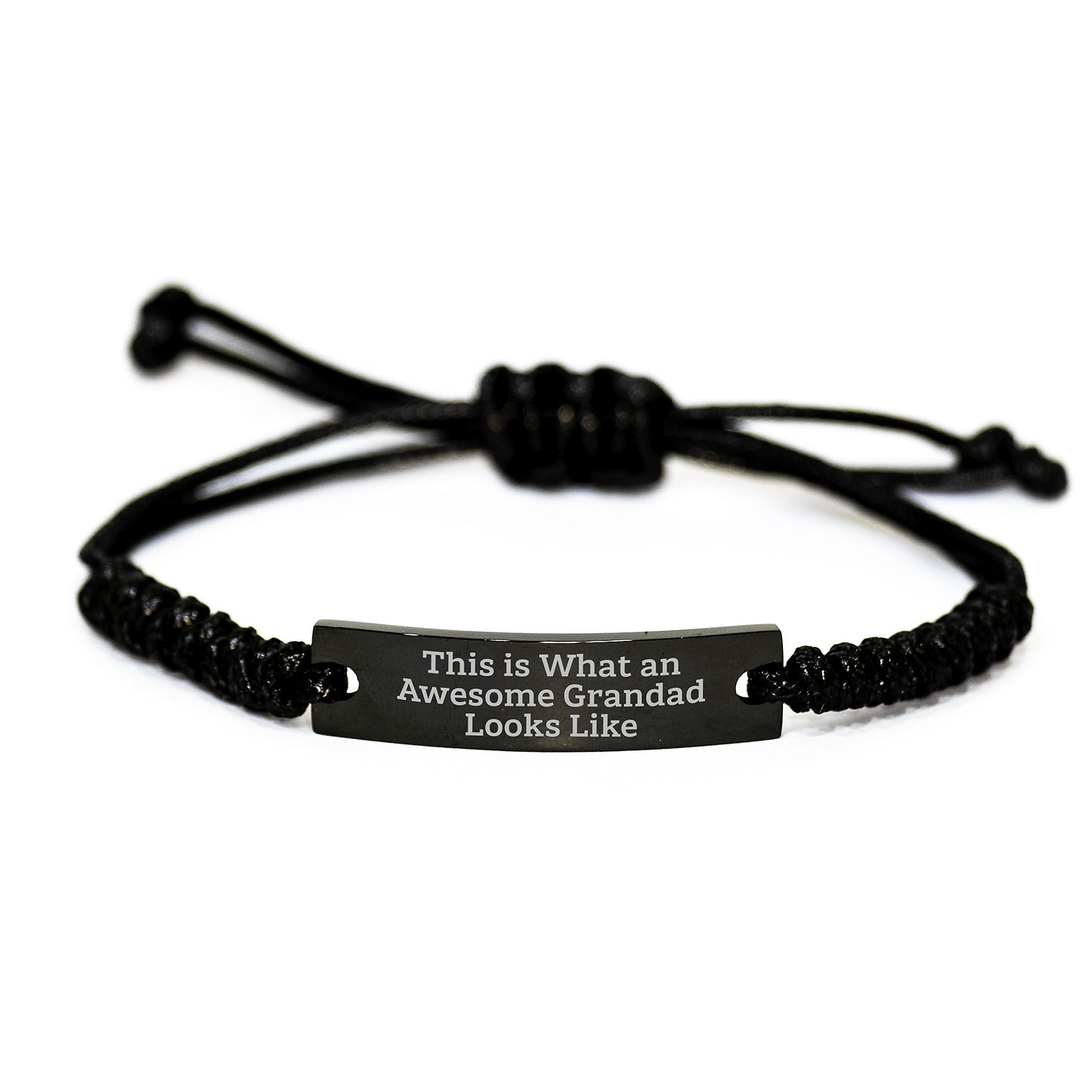 Funny Grandad Rope Bracelets Gifts from Men to Grandad This Is What An Awesome Grandad Looks Like Christmas Unique Gifts for Grandad - Image 1